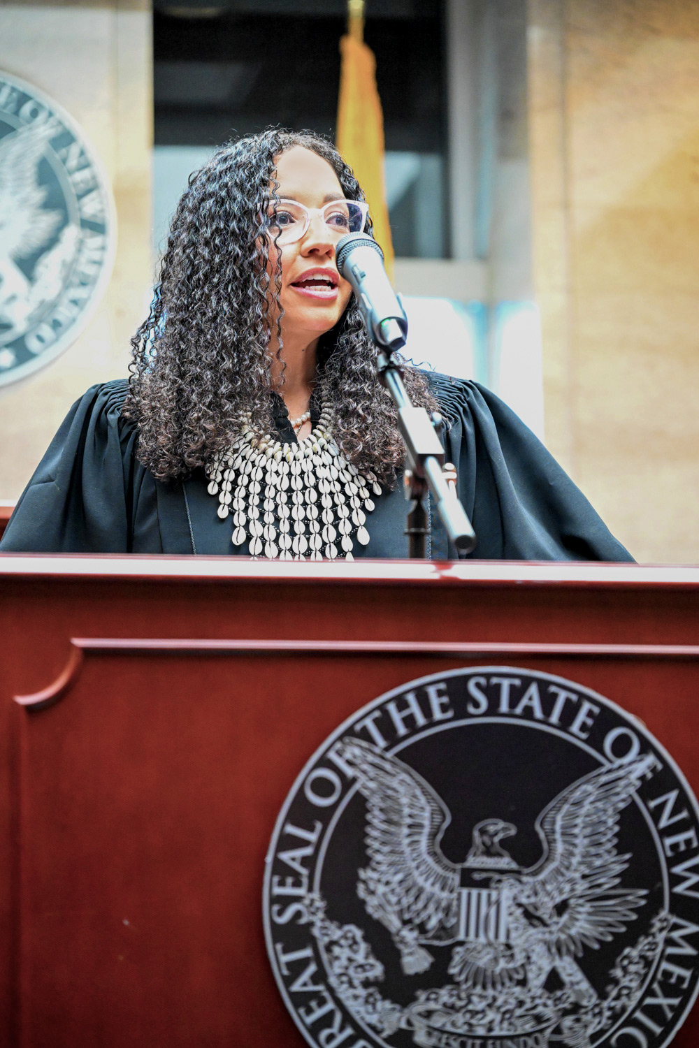 Judge Shammara Henderson speaking